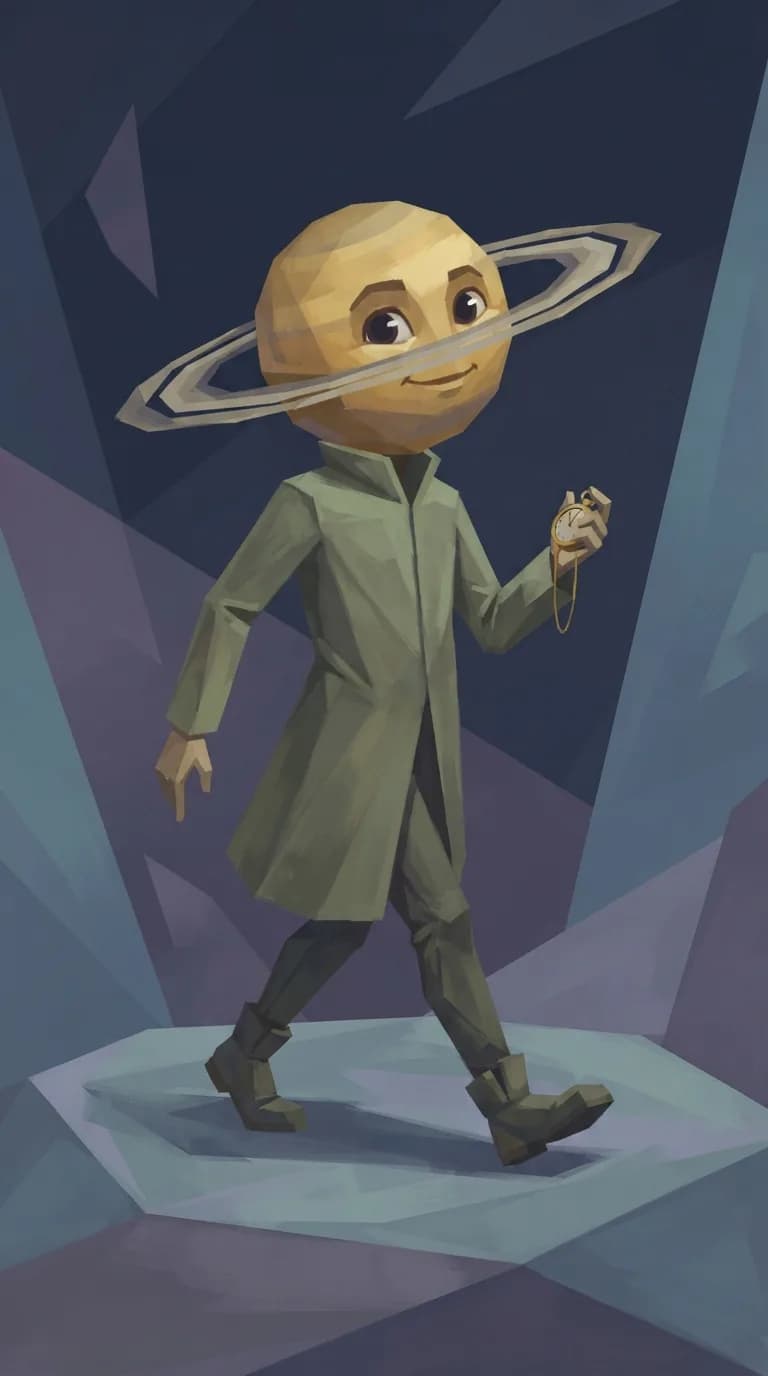 Saturno, o agente de tempo
